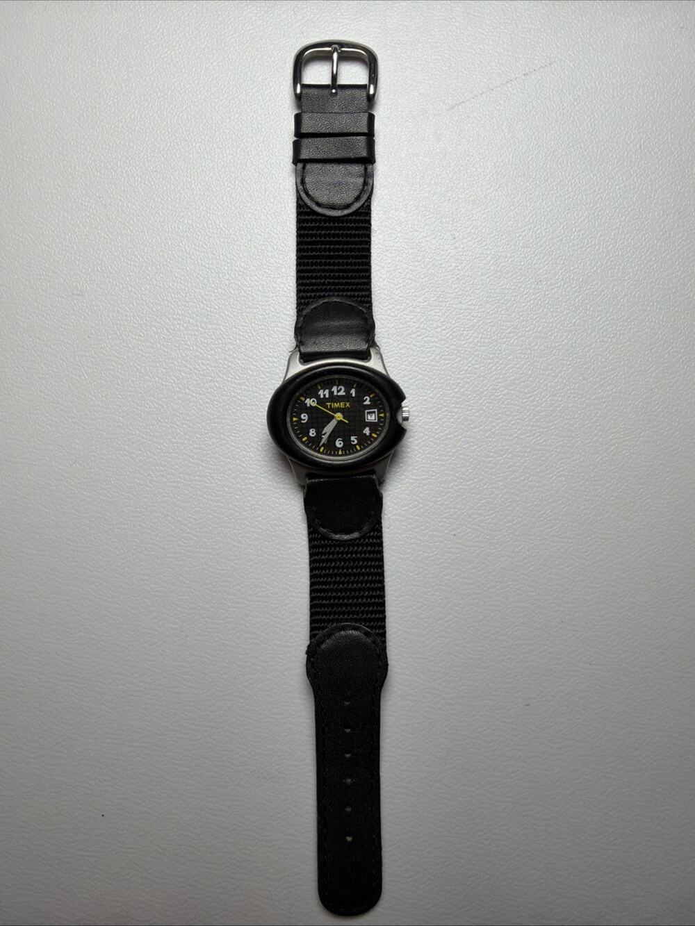 VINTAGE TIMEX TMX Indiglo Watch With Date Needs Battery 1980's